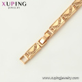 75781 Xuping recién llegado de oro plateado estilo de lujo elegante pulsera de moda para las mujeres